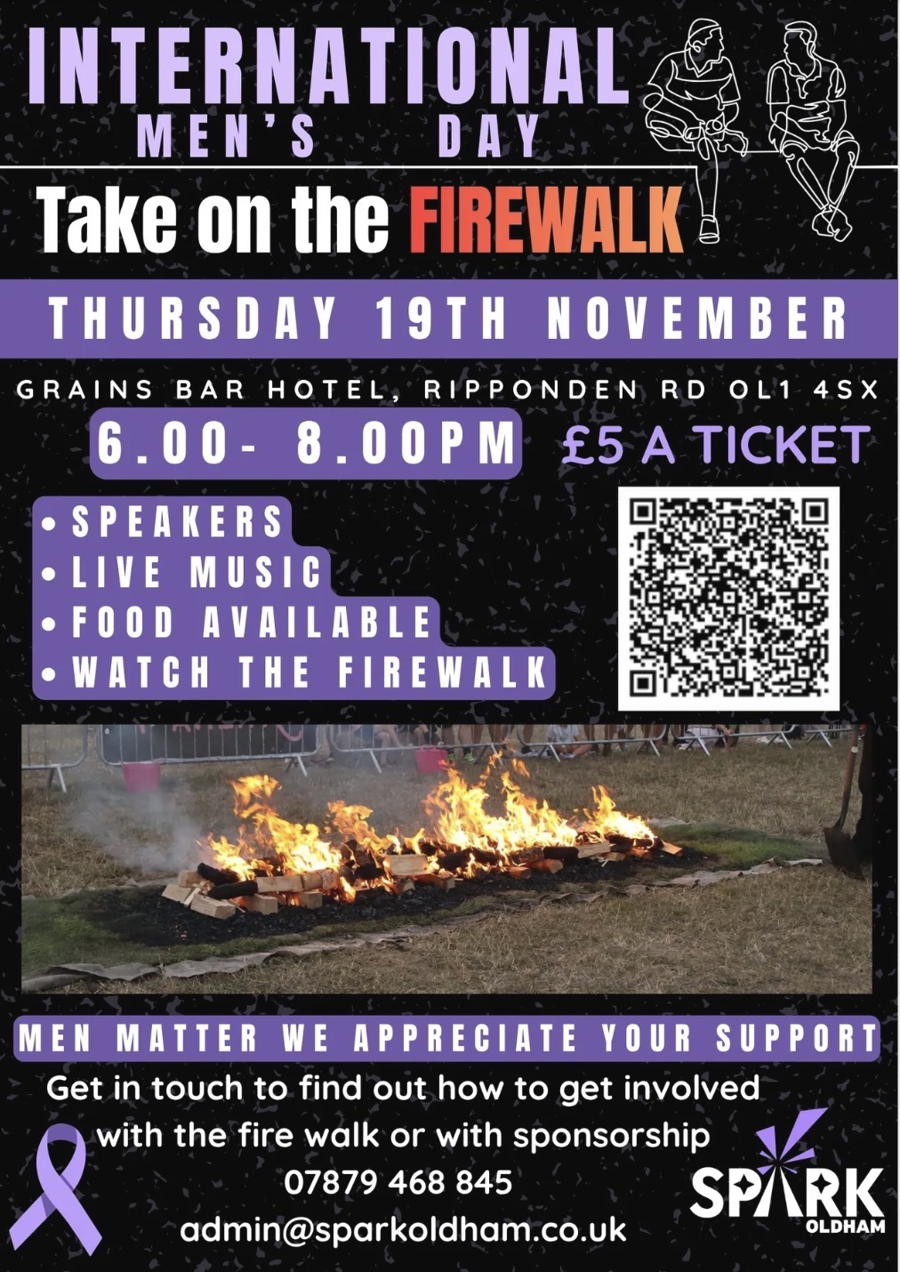 Spark Charity Firewalk
